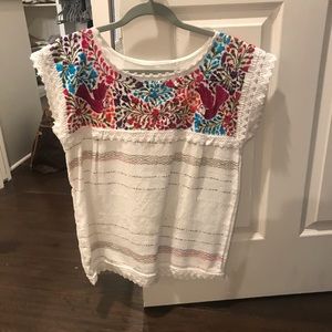 Custom Made embroidered top